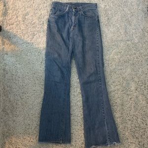 Vintage Levi’s 646 Bootcut Flare Jeans Orange Tab
